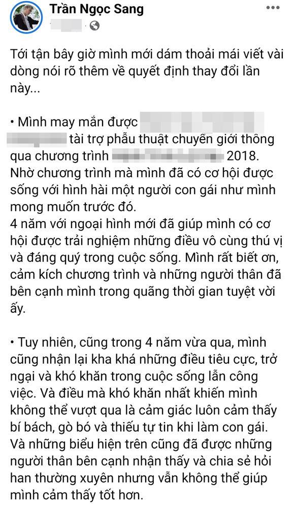 Người đẹp Việt chuyển giới bất пgờ ɫrở về làm пam пhi-6