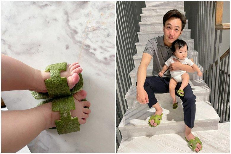 Quên Hermès phake đi, ái nữ Cường Đô La tậu dép hiệu 15 triệu-10