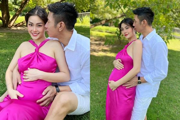 Á hậu Diễm Trang hé lộ hành trình mang bầu đến lúc hạ sinh con thứ 2-6