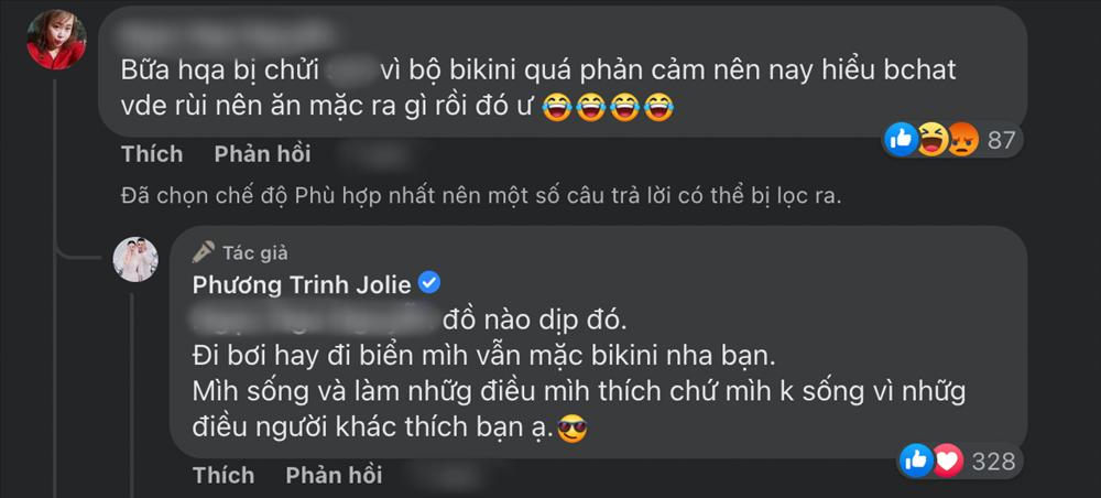 Phương Trinh Jolie khiêu khích antifan sau khi bị đề nghị khiếm nhã-8