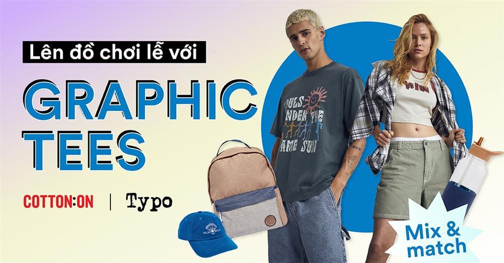 Lên đồ chơi lễ, mix & match ấn tượng với Graphics Tees-1