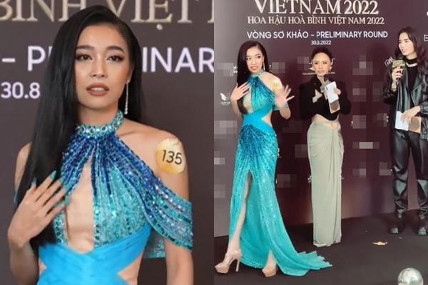 Mai Ngô lộ dáng kém nuột tại sơ khảo Miss Grand Vietnam 2022-17
