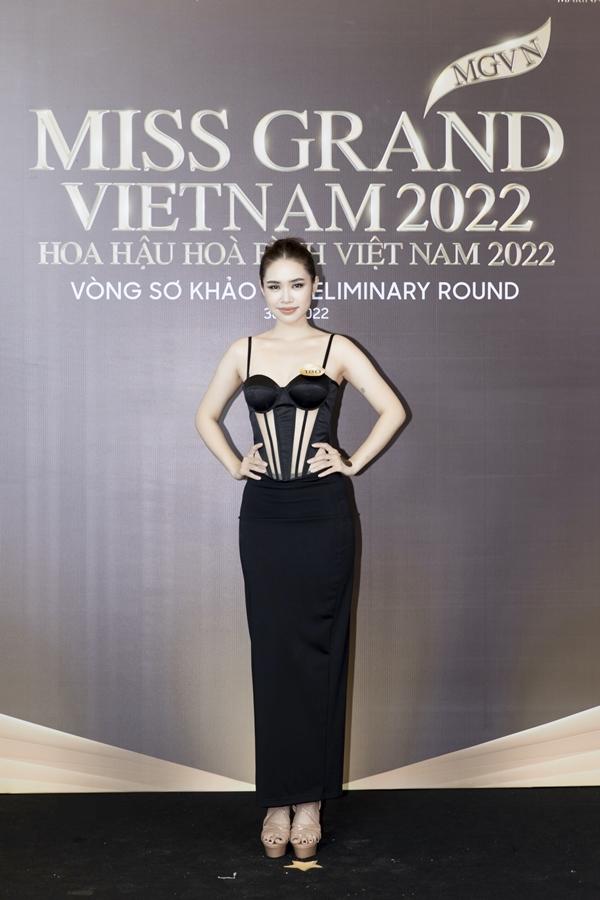 Mai Ngô lộ dáng kém nuột tại sơ khảo Miss Grand Vietnam 2022-13
