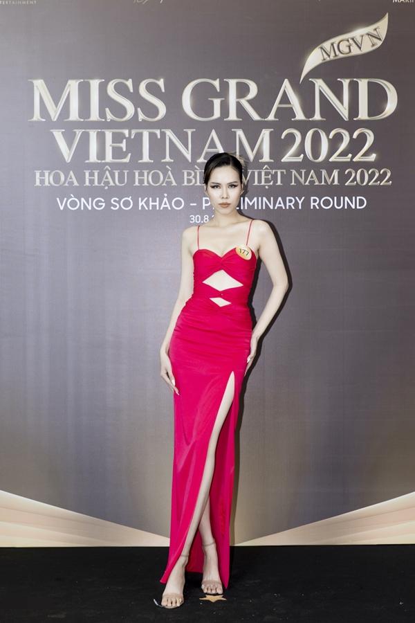 Mai Ngô lộ dáng kém nuột tại sơ khảo Miss Grand Vietnam 2022-14