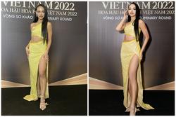 Mai Ngô lộ dáng kém nuột tại sơ khảo Miss Grand Vietnam 2022