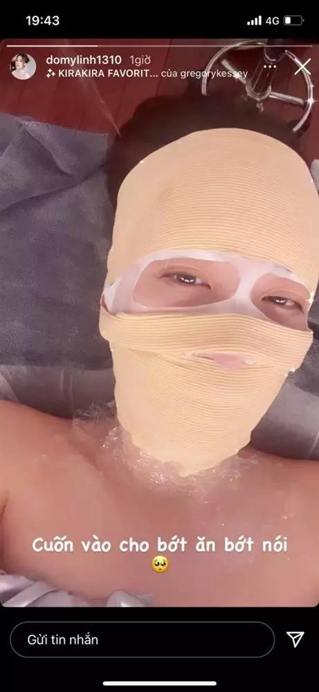 Hú hồn Thúy Ngân đắp mask xanh lét, nhìn sợ nhưng đẹp đỉnh-6