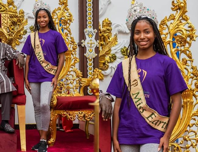 Miss Earth 2021 đội lệch vương miện, mặc lôi thôi gặp Quốc vương-4