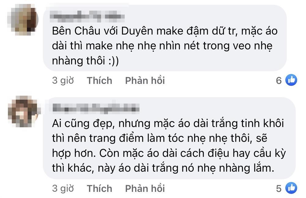 Kim Duyên - Ngọc Châu mặc áo dài cũng khiến tranh cãi xôn xao-5