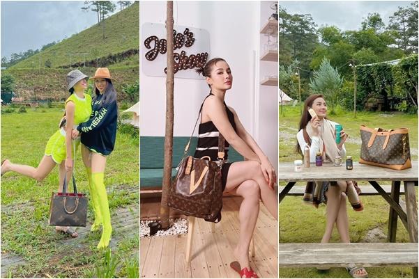 Phương Trinh Jolie đeo túi bị nghi hàng fake sống ảo muôn nơi-3