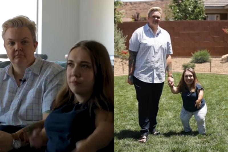 Cặp đôi đũa lệch vợ lùn chồng cao lập kỷ lục Guiness-1