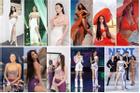 Đụng hàng tháng 8: Ngọc Trinh cân đẹp cả Hoa hậu, Á hậu