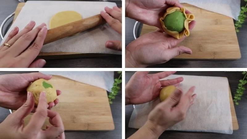 Cách làm bánh Trung thu bằng nồi cơm điện đơn giản tại nhà-3