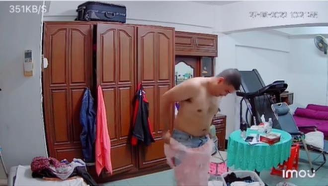 Mở camera kiểm tra, vợ bắt quả tang chồng có hành động lạ-3