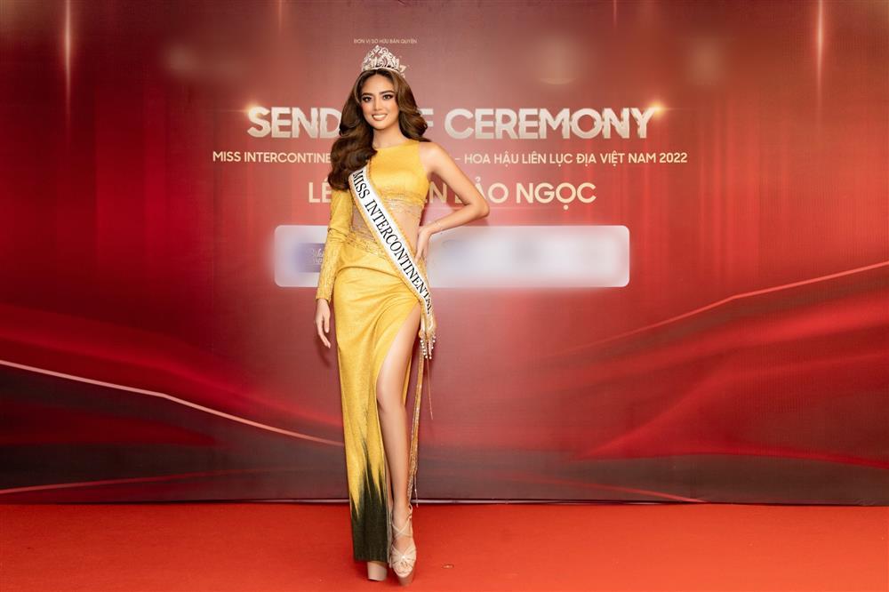 Miss Intercontinental đi cà kheo vẫn thua á hậu Bảo Ngọc 1m85-1