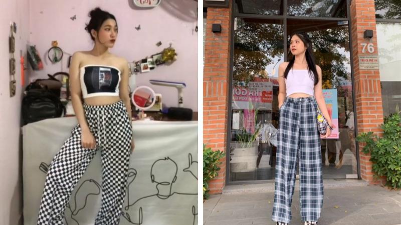 7 công thức mix đồ với quần caro ống rộng chuẩn fashionista-3