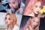 Những idol Kpop nâng tầm nhan sắc với mái tóc hồng