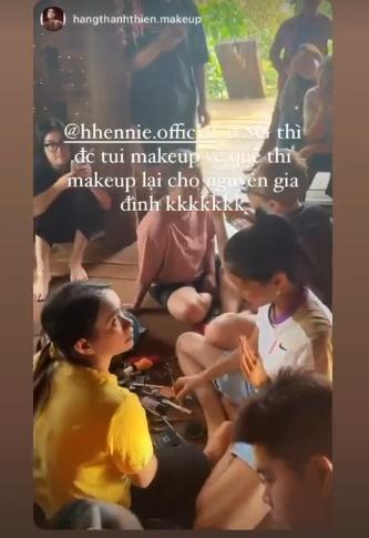 HHen Niê chiếm spotlight đám cưới em trai nhờ chiều cao khủng-8