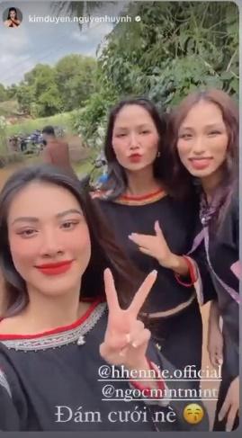 HHen Niê chiếm spotlight đám cưới em trai nhờ chiều cao khủng-3