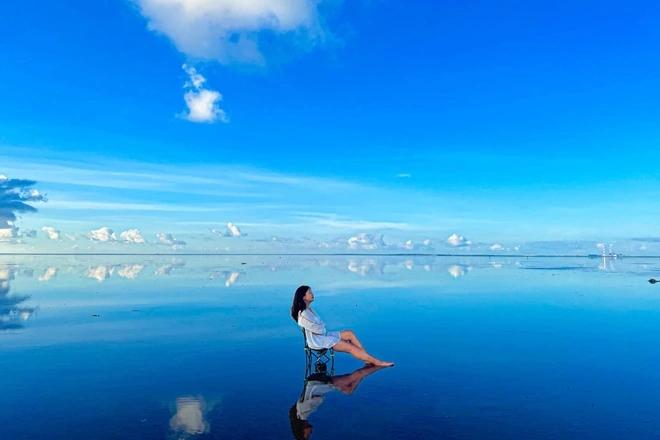 Đu trend chụp ảnh biển vô cực Thái Bình, sự thật nó lạ lắm!-2