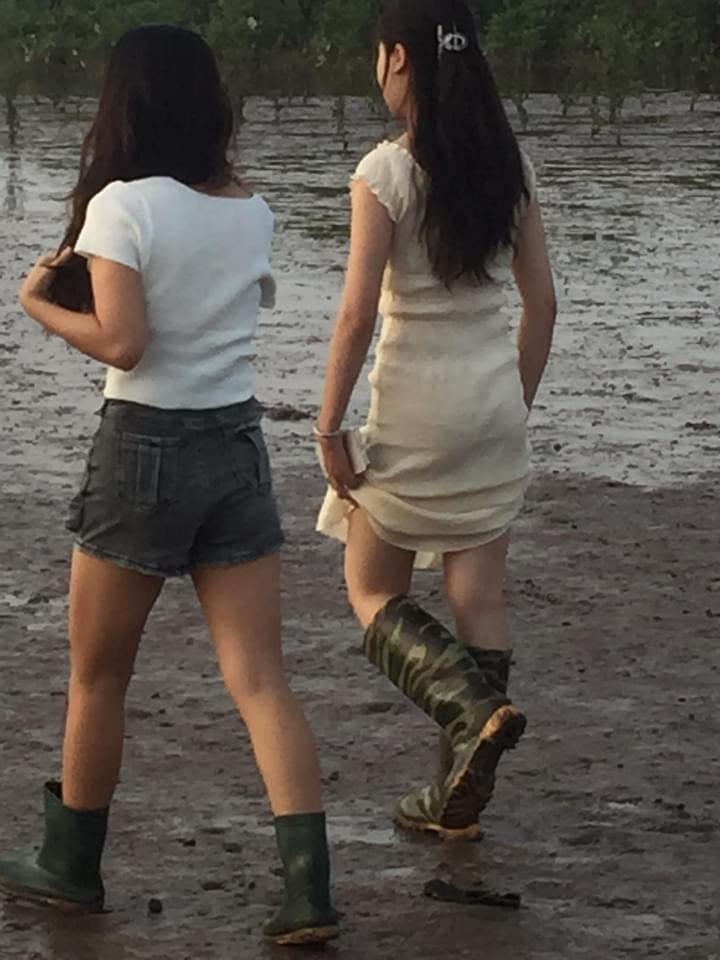 Đu trend chụp ảnh biển vô cực Thái Bình, sự thật nó lạ lắm!-5