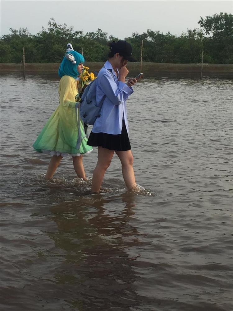 Đu trend chụp ảnh biển vô cực Thái Bình, sự thật nó lạ lắm!-6