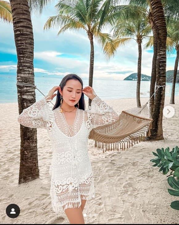 Primmy Trương gợi cảm đi du lịch, dành lời khen cho Phan Thành-1