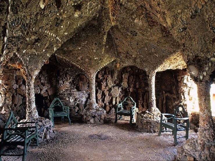 Hang động bí ẩn bị lãng quên ở Anh được phủ kín bằng vỏ sò-4