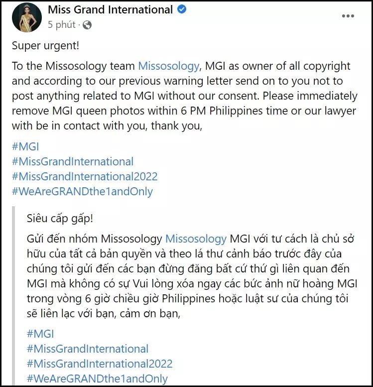 Độc quyền: CEO Missosology nói gì khi Miss Grand dọa kiện?-2