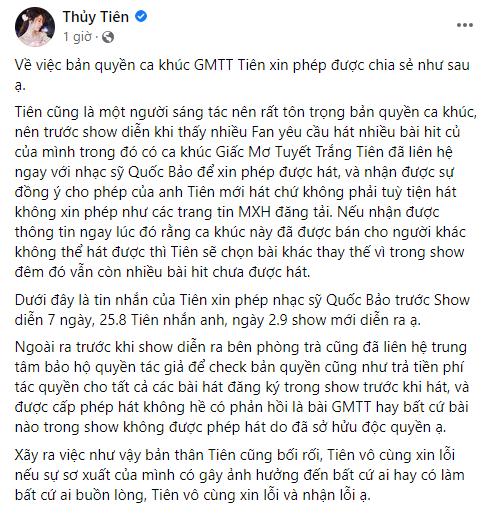 Thủy Tiên nói đã được phép hát, Nathan Lee tỏ thái độ còn lâu-1