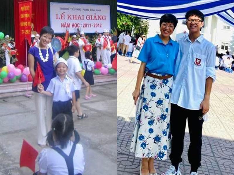 Dàn sao Việt nô nức đưa con đi khai giảng năm học mới-19