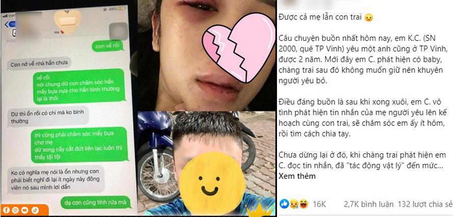 Làm bạn gái có bầu, thanh niên và mẹ rủ nhau lên kế hoạch xử lý-1