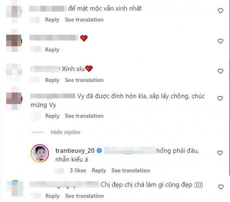 Tiểu Vy nói gì khi bị phát hiện đeo nhẫn ngón áp út?-3