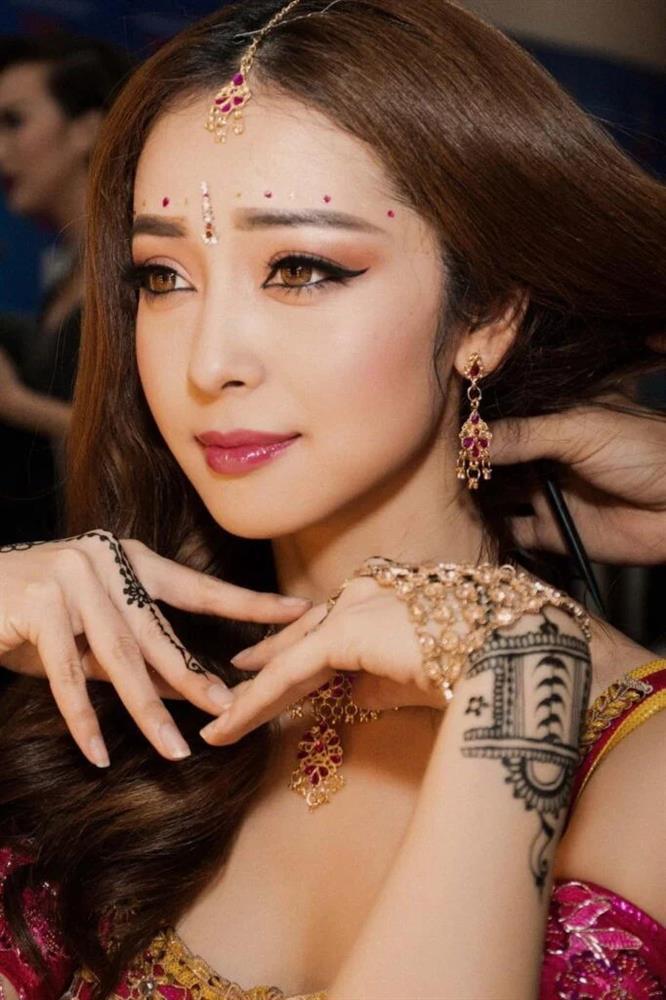 Mỹ nhân Vbiz diện trang phục Ấn Độ chẳng kém sao Bollywood-5