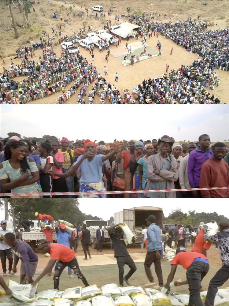 Quang Linh Vlog phát nghìn bao gạo, hé lộ nguồn từ thiện khủng-2