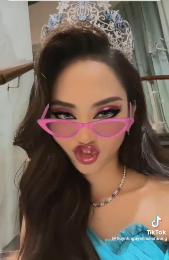 Hoa hậu Mai Phương môi tều, make up ô dề lạ hoắc sau đăng quang-4