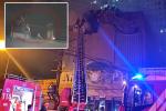Hiện trường vụ cháy karaoke khiến 12 người chết nhìn từ trên cao-15