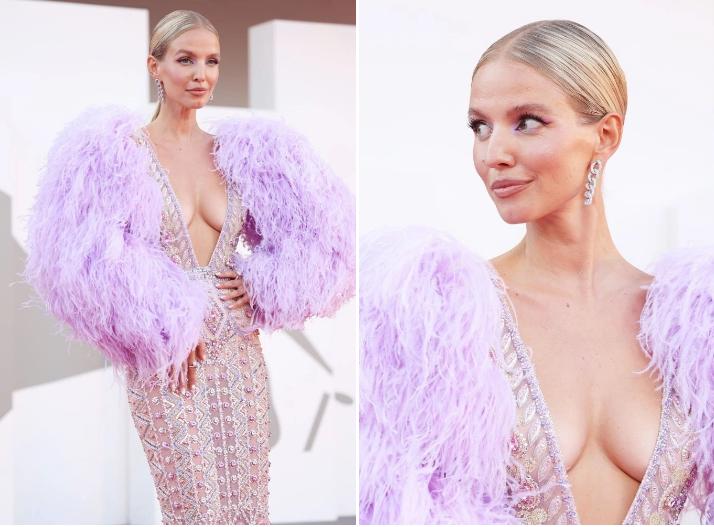 Váy xẻ sâu thống trị thảm đỏ Venice 2022-4