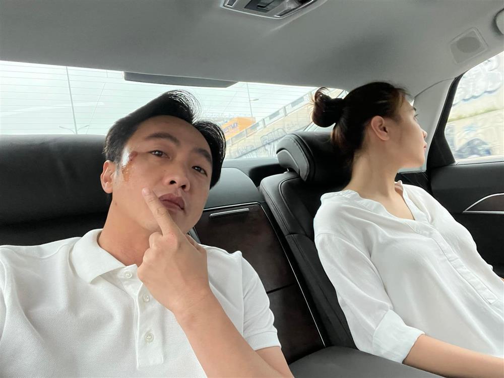 Phản ứng Đàm Thu Trang khi Cường Đô La gặp sự cố giao thông-1