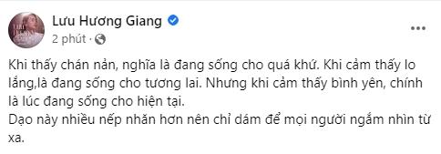 Lưu Hương Giang nhiều nếp nhăn, không dám cho nhìn gần-1
