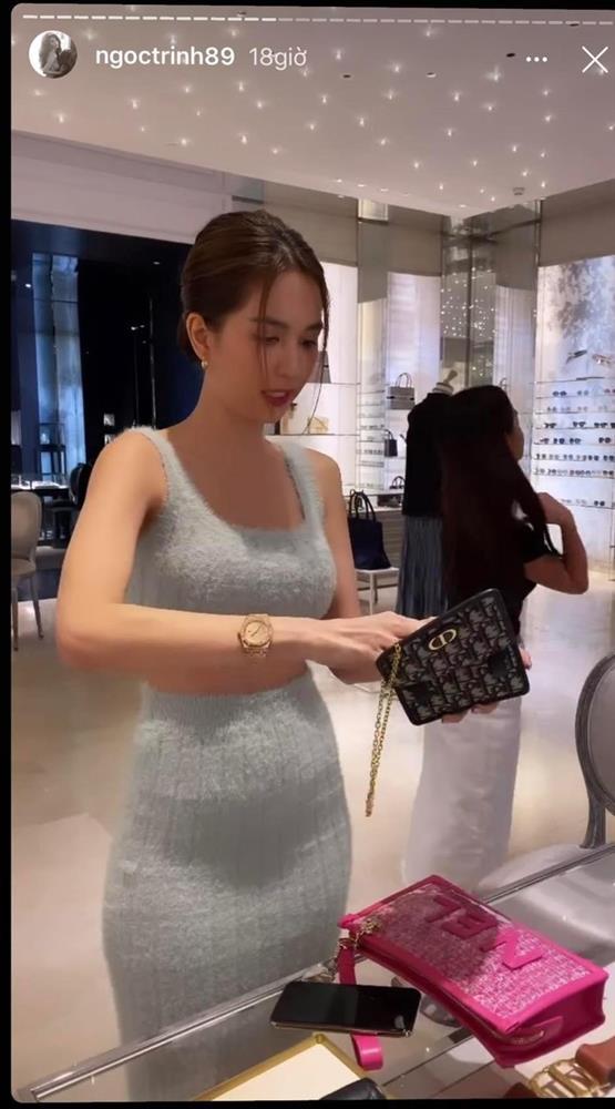 Ngọc Trinh bụng xổ mỡ: Vòng eo 56 đã không còn?-6