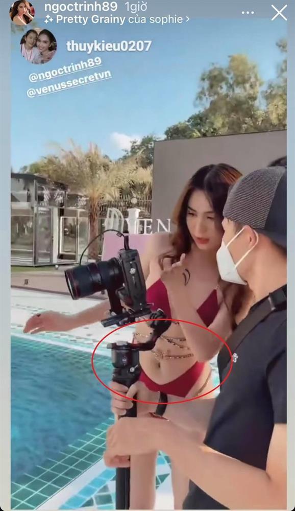 Ngọc Trinh bụng xổ mỡ: Vòng eo 56 đã không còn?-8