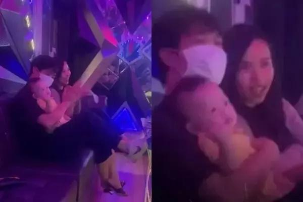 Bà xã Công Phượng lộ diện cùng chồng con, nhan sắc chú ý-5