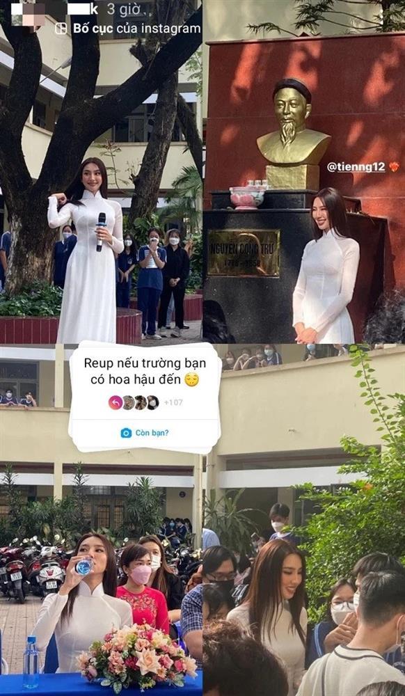 Ngọc Châu lộ mặt đầy khuyết điểm khi về thăm trường cũ-9