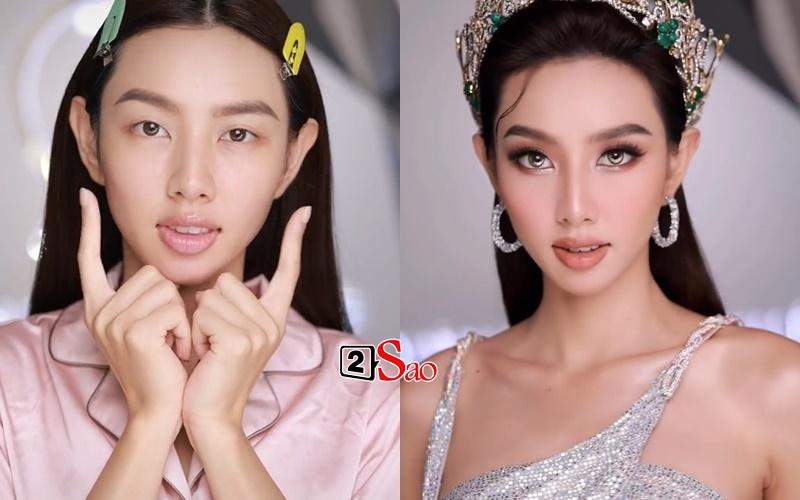 Thùy Tiên trước và sau trang điểm: Khoảng cách có quá xa?-3