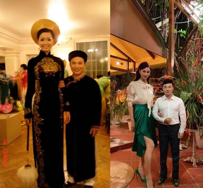 Các cặp sao Việt chân người này dài đến nách người kia-15