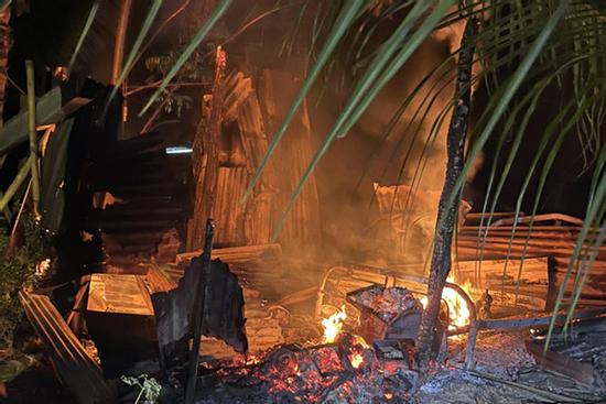 Phát hiện thi thể người phụ nữ trong căn nhà cháy