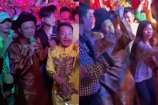 Hoài Linh hát nhạc remix, nhảy cực sung ngày giỗ Tổ