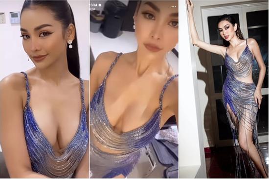 Miss Grand Thái mặc đầm siêu hot của Thùy Tiên được khen 'ăn đứt'