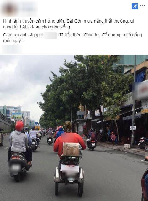 Nam shipper khiếm khuyết nhảy lò cò từng bước giao đồ cho khách-6