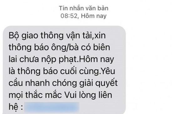 Coi chừng mất tiền vì thông báo cuối cùng đến từ 'BO GTVT'